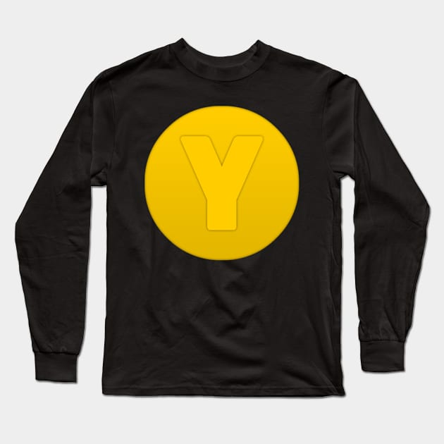 Controller Buttons - Y Long Sleeve T-Shirt by PH-Design